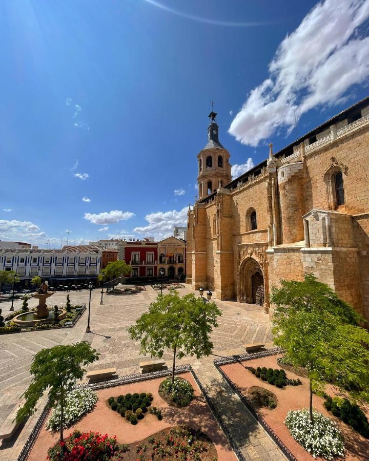 Apartamento Blanco Y Anil Plaza Valdepeñas Exterior foto