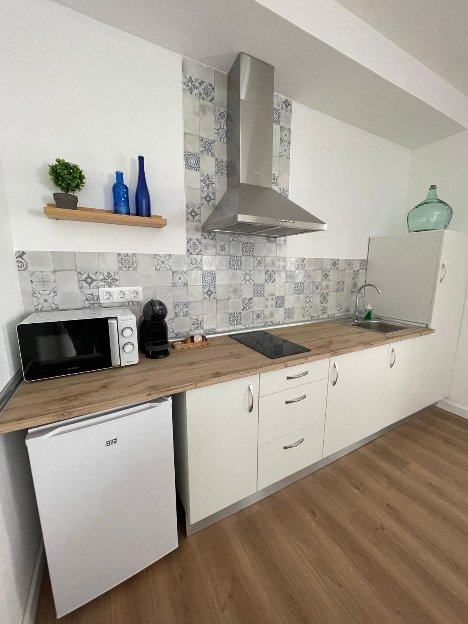 Apartamento Blanco Y Anil Plaza Valdepeñas Exterior foto