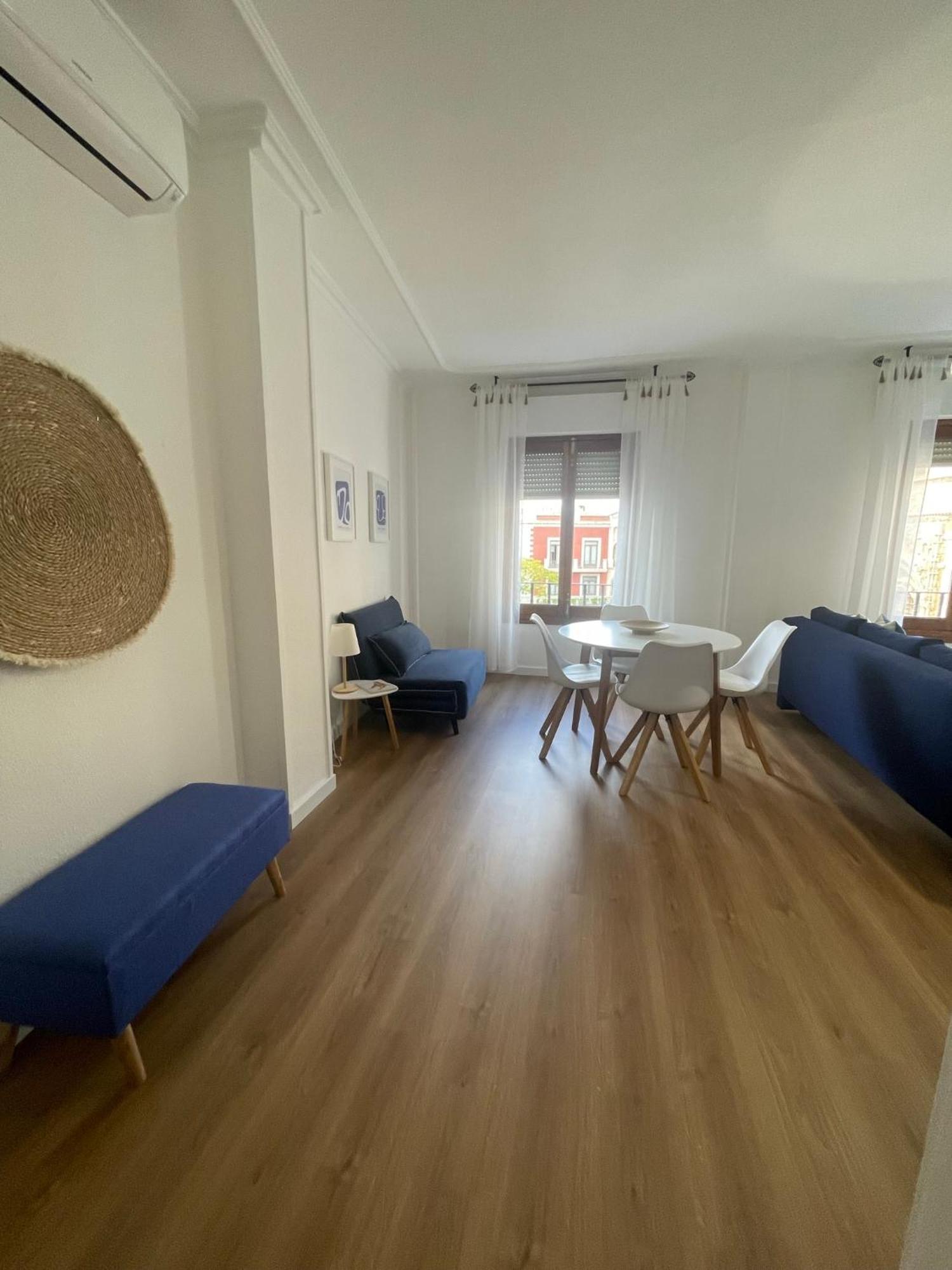 Apartamento Blanco Y Anil Plaza Valdepeñas Exterior foto