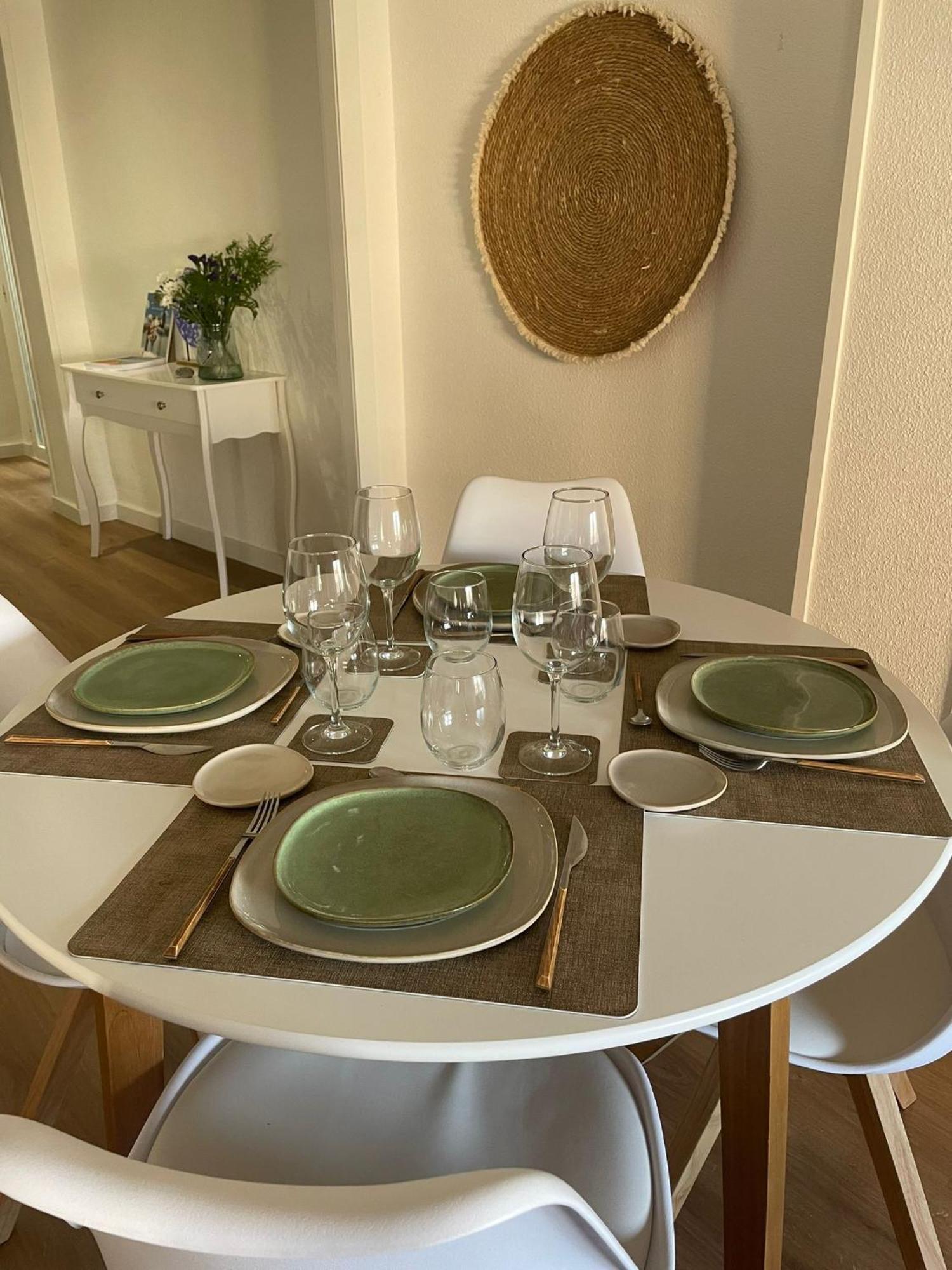 Apartamento Blanco Y Anil Plaza Valdepeñas Exterior foto